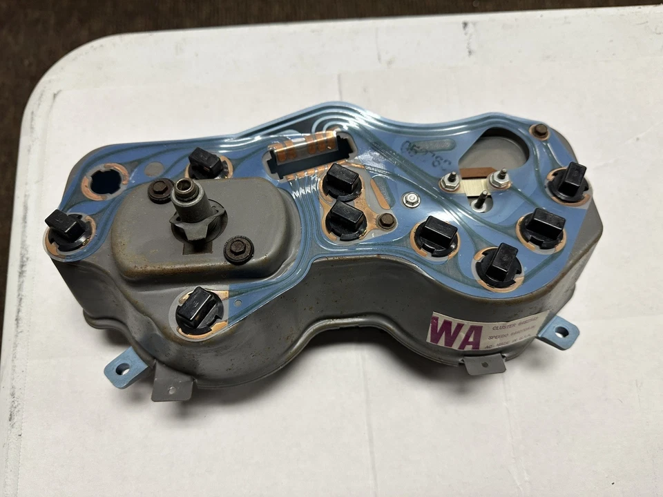 Pontiac GTO LeMans 1969 120 MPH velocímetro OEM calibre original grupo 35 k millas Foto 3 de 4