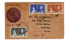 Postal History 1937 British Guiana First Day 2c to 6c stamps to USA, May 12th