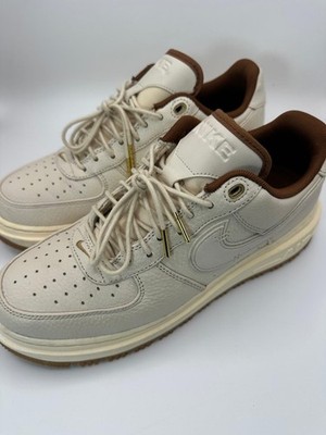Nike Men's Air Force 1 Luxe 'Pecan' DB4109-200 Size 10.5 Great Shape