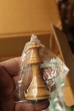 Jeu d'échecs House of Staunton Grandmaster - Pièces seulement - 4" - Buis ébonisé