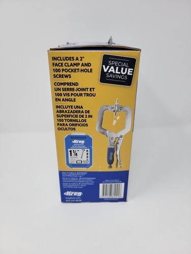 Kreg Pocket-Hole Jig 320 con viti e morsetto - Foto 4 di 5