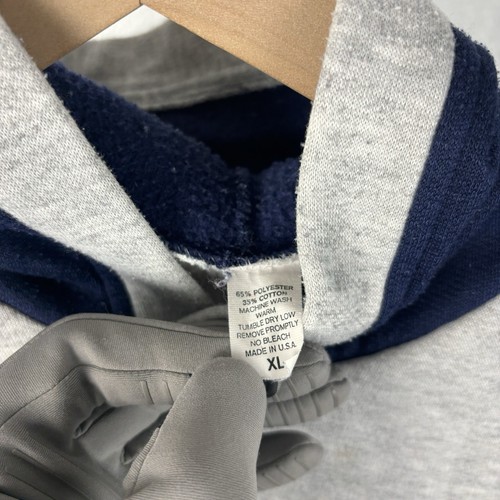 Vintage Tommy Hilfiger Sports Fleece Pullover Hoodie Made In USA Size Youth XL - Picture 4 of 5