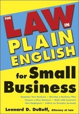 The Law (In Plain English)® for Small Business - Leonard Duboff - Acceptabl...