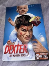 Dexter Fourth Season DVD Complete Set Showtime Tv Show Serial Killer Cop Movie