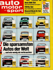 auto motor sport Heft 16 August 1979 Rover 2600 BMW M1 VW Iltis Opel Senator
