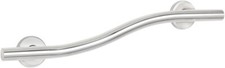 Seachrome 24 inch Bathroom Wave Grab Bar Polished Finish GW-3524-QCR-PS