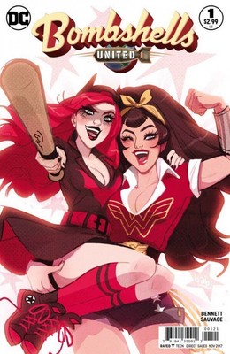 BOMBSHELLS: UNITED #1 (2017) TARR VAR VF/NM DC