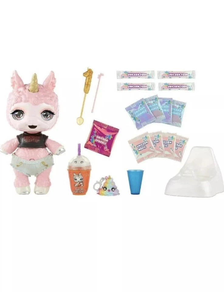 Poopsie Slime Surprise Llama Pink Edition Bonnie Blanca Rare Toy Figure & Bottle - Image 2 of 4