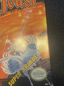 Joust (Nintendo NES) Complete in Box CIB #1