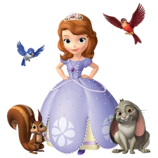 Sofia The First Iron On Transfer For Light Fabric