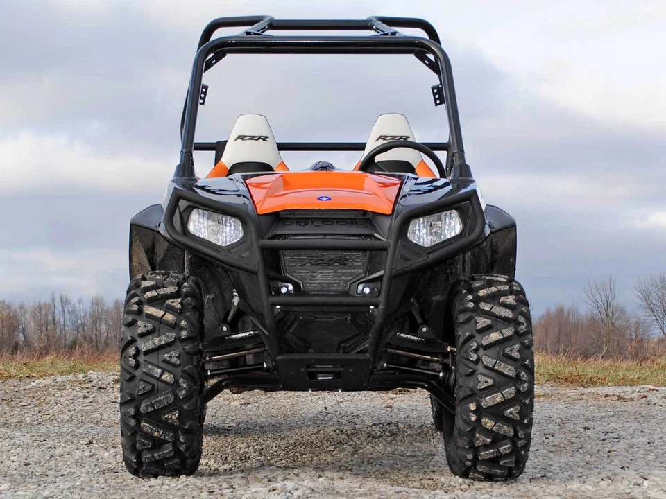 Brazos en A SuperATV de alta separación de 1,5" con desplazamiento delantero para Polaris RZR 800 - NEGRO Foto 2 de 4