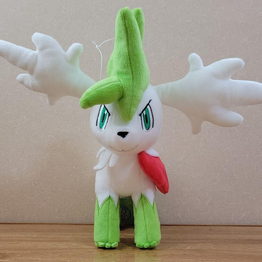 Pokemon Shaymin Sky Form Big Plush Doll Size 23cm Anime Goods Cute JP.