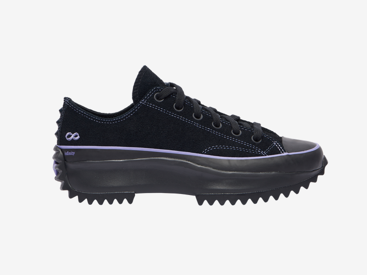 Converse Run Star Hike A03880C Black Purple Men's Size 9-12 Kelly Oubre JR