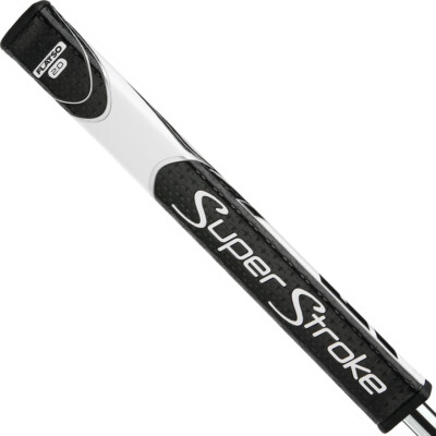 Super Stroke Zenergy FLATSO 2.0 Putter Golf Grip Core 50g .58'' Round Black/White