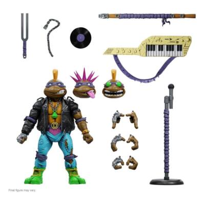 Punker Donatello - MISB - TMNT / Teenage Mutant Ninja Turtles - Super 7