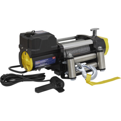12 V industrielle Rückgewinnungswinde - 5675 kg Leitungszug - 6,4 PS 4,7 kW Gleichstrommotor - IP67