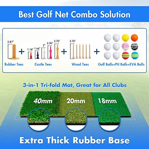 Golf Net,10x7ft Golf Hitting Training Aids Nets for Backyard Pro Golf Net Set eBay