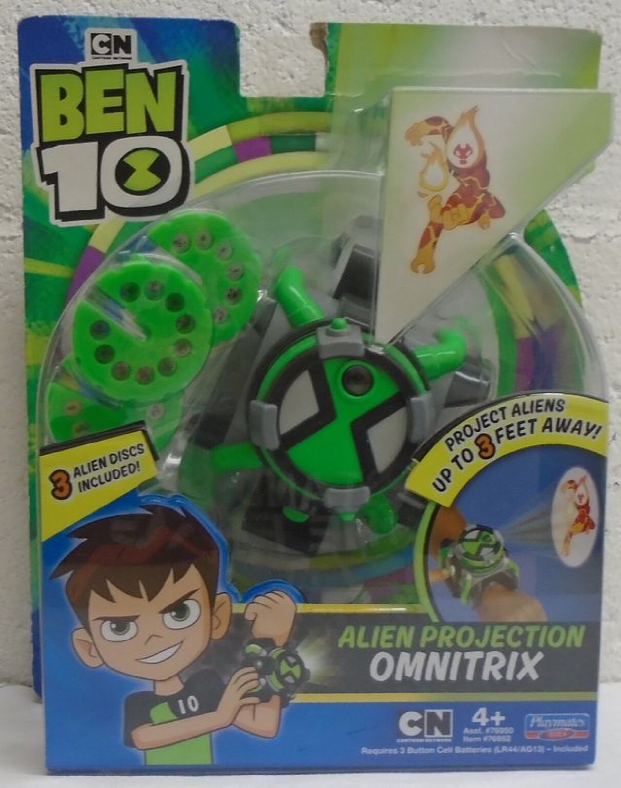 Ben 10 Alien Projection Omnitrix Alien Discs Playmates SEALED Torn Hang Tag READ