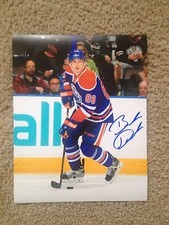 Brandon Davidson Autographed 8x10 Photo Edmonton Oilers Regina Pats