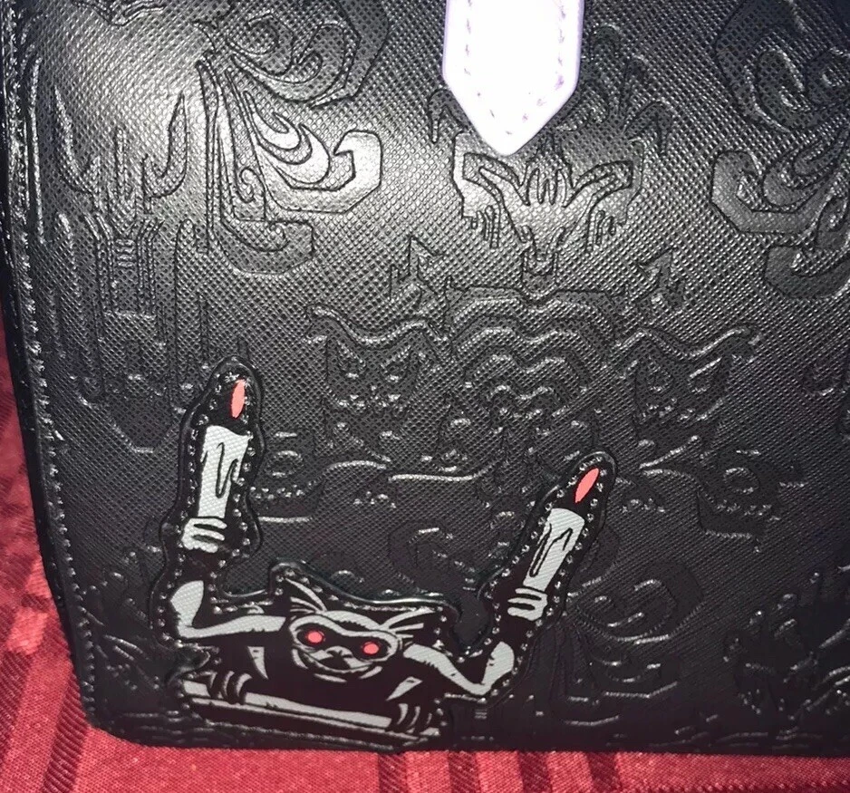 Disney Mansión Embrujada Autoestop Fantasma Cartera Bolso Loungefly Nuevo Foto 3 de 4