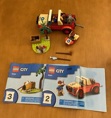 LEGO CITY 60301 Wildlife Rescue Off-Roader Partial Set - See Description