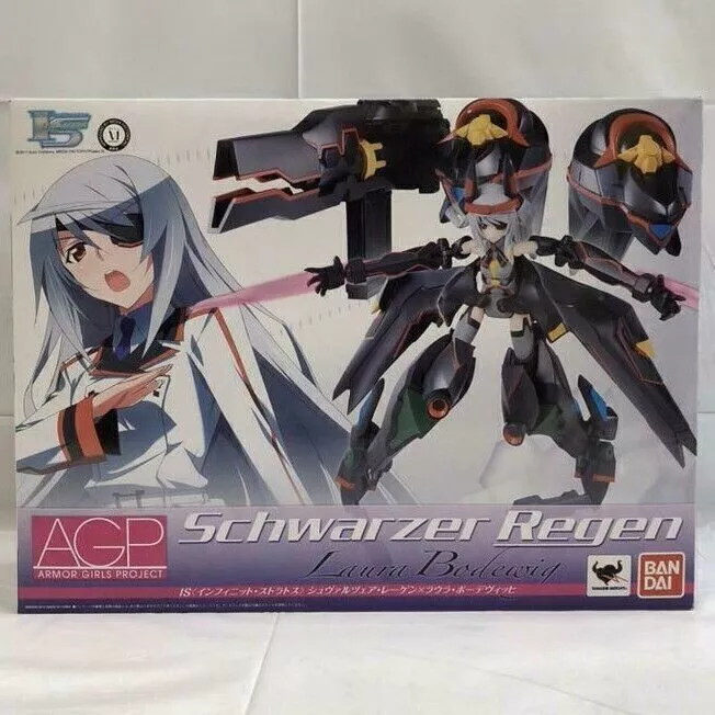 Bandai Tamashii Nations AGP Laura Bodewig Schwarzer Regen Infinite  Stratos Action Figure