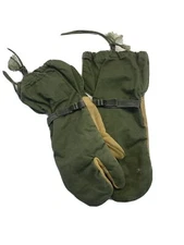 Vintage Cold Weather Trigger Finger Mittens (Large)