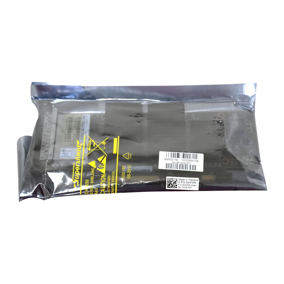 Dell LSI 9202-16E 16-Port HBA 6Gb/s PCIe 3.0 SFF-8644 SAS SATA Controller WPXP6 - Image 2 of 4