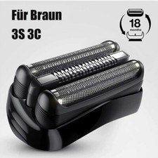 Testina di rasatura a cassetta rasoio per Braun 3S 3CC Series 3020S 3030S 3040S 3080S IT