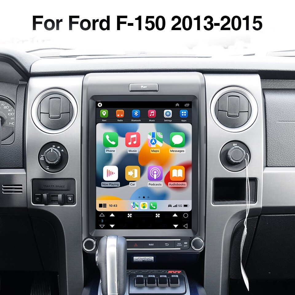 12.1" For Ford F150 2013-2015 Android Car Stereo Radio GPS Carplay