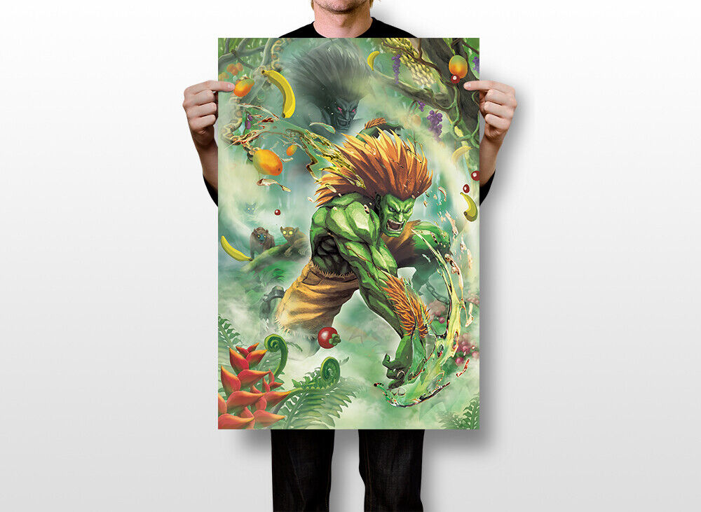 Blanka Street Fighter II Poster for Sale by winscometjump