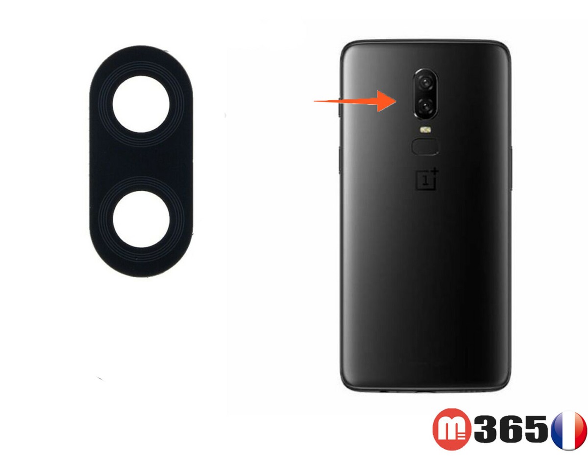 Lentille Appareil Photo Arrière Pour OnePlus 6 / 6T - Réf. 05180105001 - Pièce Détachée Neuve