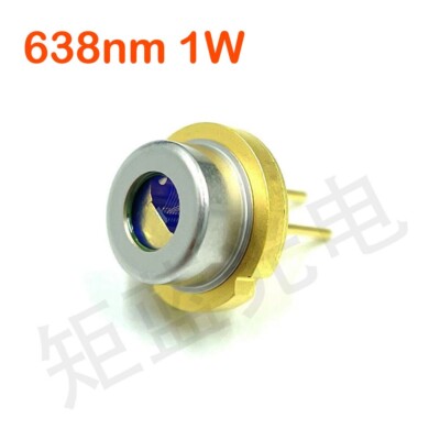 Ushio HL63373HD TO-9mm Red 638nm 1W 1000mW Laser Diode (Small Emitter Size 40um)