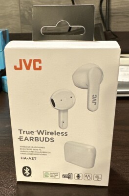 JVC HA-A3T True Wireless White Bluetooth Water Resistance IPX4