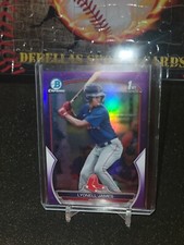 2023 Bowman 1st Chrome Baseball LYONELL JAMES Purple Refractor #/250