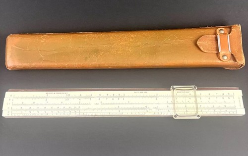 Keuffel & Esser(K&E) 4053-3 in CASE pat 1934232 - Great Condition! Vintage - Picture 3 of 21