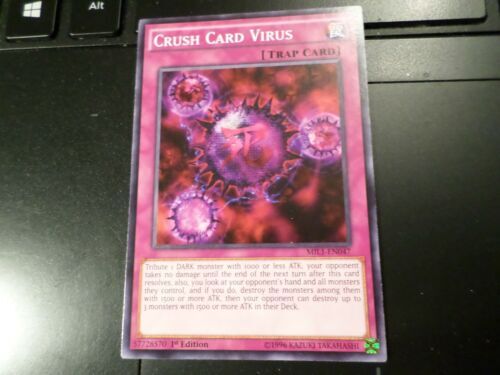 yugioh secret slayers card list Crush Card Virus [SDKS-EN031] Common – Galactic Gamez main image 1