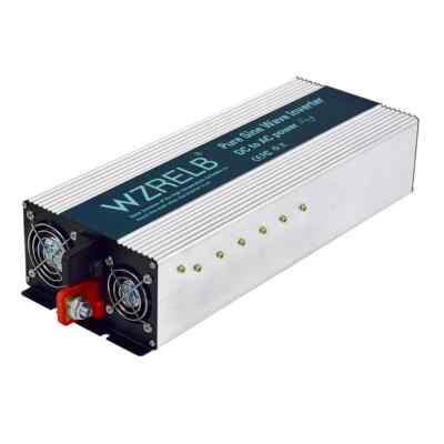 Power Converter 3000W Pure Sine Wave Inverter 24V to 110V 220V Truck Home RV Car