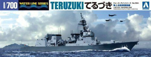 Navire Teruzuki 1:700 Aoshima maquette militaire avec détails photogravés
