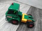 FORD TRACTOR KINGSIZE MATCHBOX LESNEY GREEN PAINT TRUCK/ CAB ONLY (LOOSE WHEEL)
