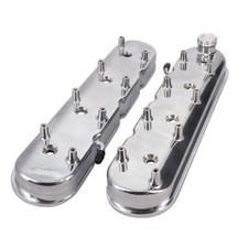 GM Chev Small Block LS Engine Cast Alloy Valve Covers with Coil Mounts