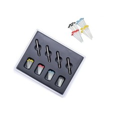 200 PCS Dental Endo Fiber Post Glass Quartz Teeth Restorative Posts & 4 Drills