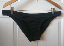 NIKE BLACK SWIM BIKINI BOTTOM, SIZE L