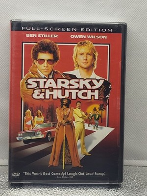 Starsky & Hutch DVD 2004 Full Screen Ben Stiller Owen Wilson Todd Phillips