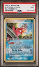 2005 POKEMON EX DELTA SPECIES #28 SLOWKING-REVERSE FOIL PSA 9 on eBay
