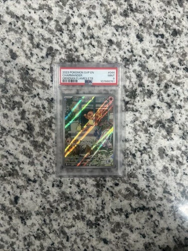 Pokémon TCG Charmander SVP 044 Obsidian Flames ETB Promo PSA 9