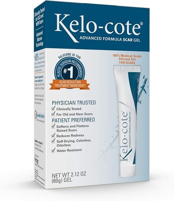 Scar Gel Kelo cote 60g Advanced For Acne Burn C Section