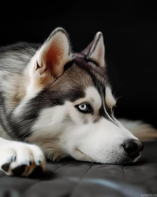 #ad #ad Husky Dog Paint by Numbers Kit Paint by Numbers DIY Acrylic Drawing Paintwork... $44.19