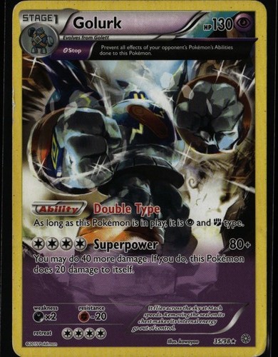 Golurk 35 Rare XY Ancient Origins 35/98 Psychic Pokemon Card