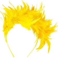 Feather Fascinator Headband Bridal Wedding Tea Party Cocktail Hairpiece